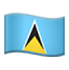 Flag of Saint Lucia